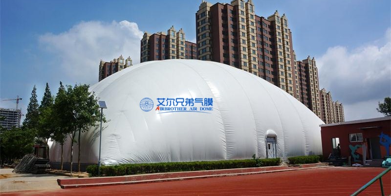 整体节能绿色环保的新式建筑-气膜体育馆(图1)