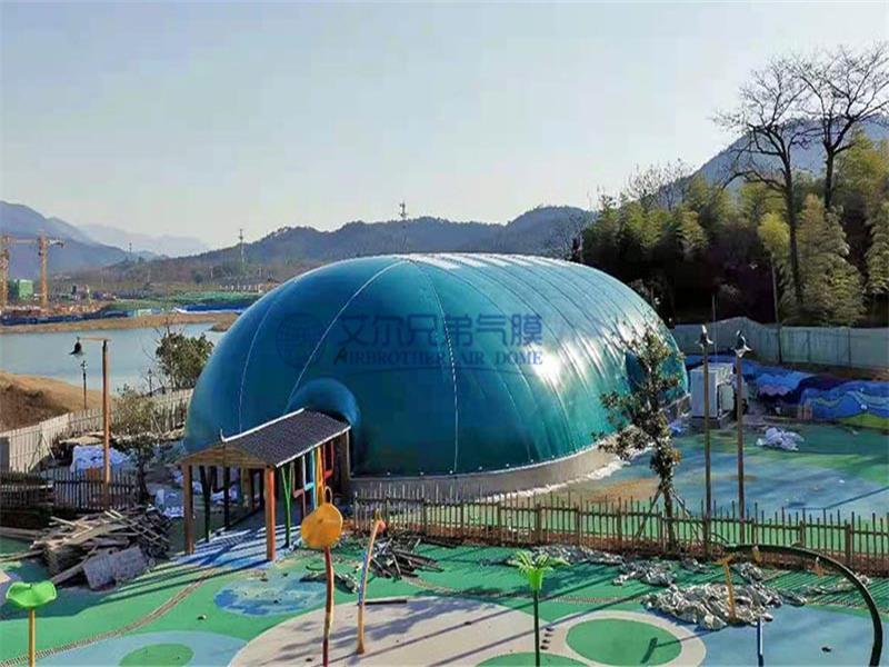 气膜球馆的搭建及特点(图1)